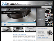 Tablet Screenshot of frozenrotors.com